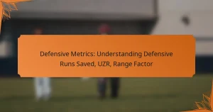 Defensive Metrics: Understanding Defensive Runs Saved, UZR, Range Factor